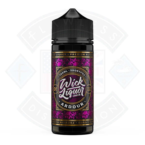 Wick Liquor Ardour 0mg 100ml Shortfill E-liquid