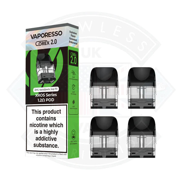 Vaporesso XROS series Pods Corex 2.0 tech version 4pcs/pack