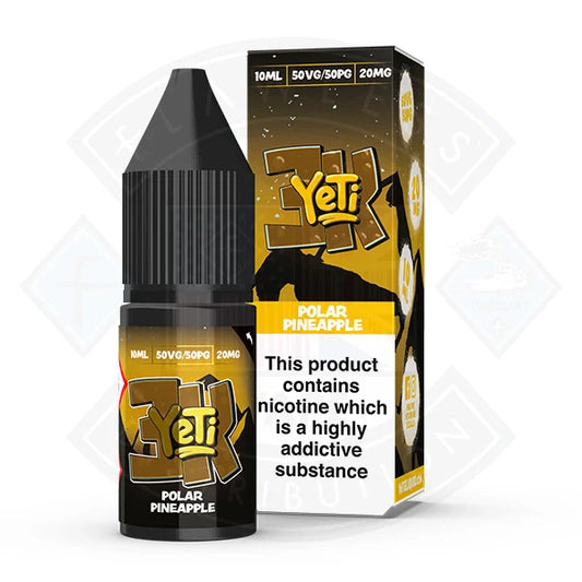 Yeti 3k Bar Salt- Polar Pineapple 10ml E Liquid