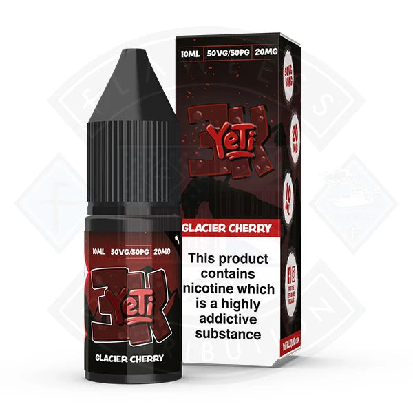 Yeti 3k Bar Salt- Glacier Cherry 10ml E Liquid