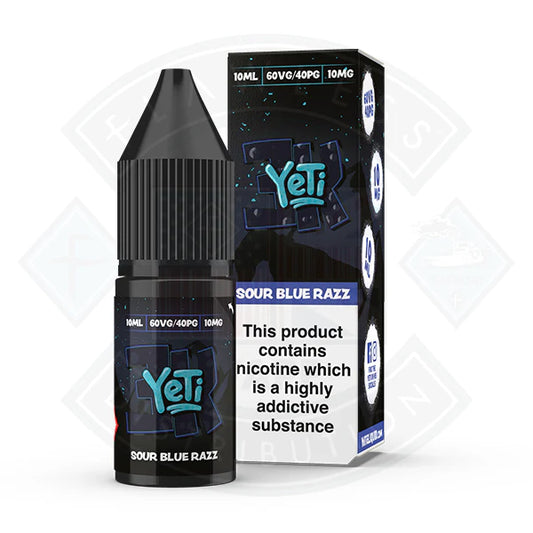 Yeti 3k Bar Salt-Sour Blue Razz 10ml E Liquid