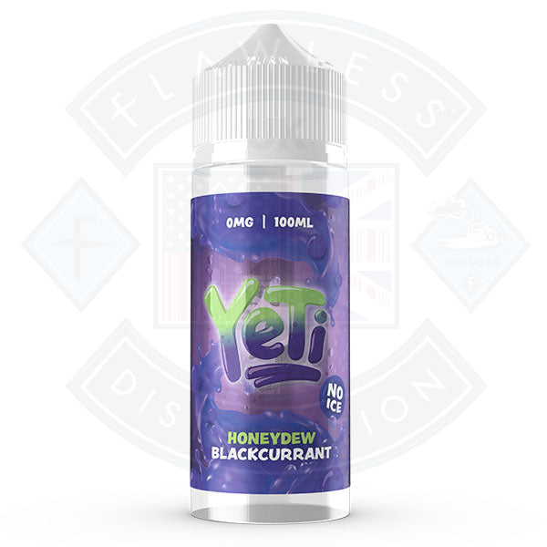 Yeti Defrosted - Honeydew Blackcurrant No Ice 100ml 0mg Shortfill E-Liquid