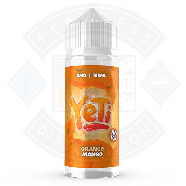 Yeti Defrosted -  Orange Mango No Ice 100ml 0mg Shortfill E-Liquid