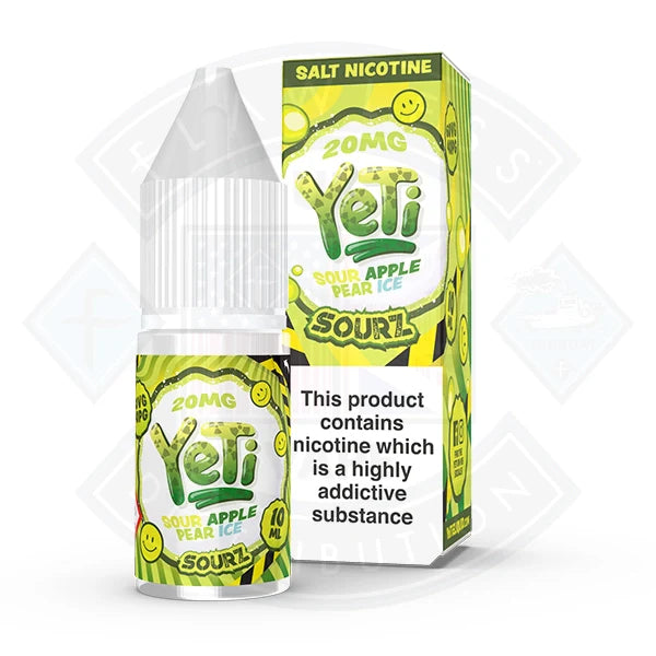 Yeti Sourz Apple Pear Ice 10ml E-Liquid