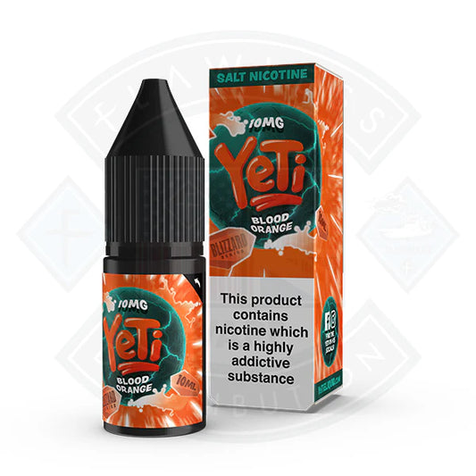 Yeti Salt - Blizzard Blood Orange 10ml E Liquid