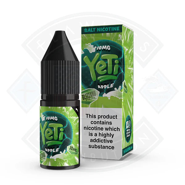 Yeti Salt - Blizzard Apple 10ml E Liquid