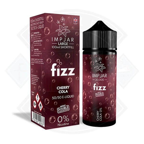 IMP JAR Large - 0mg 100ml Shortfill  - DOUBLE CONCENTRATE