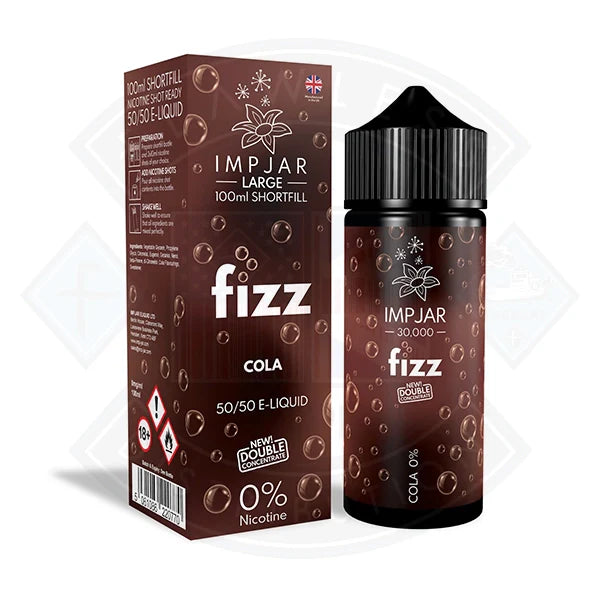 IMP JAR Large - 0mg 100ml Shortfill  - DOUBLE CONCENTRATE