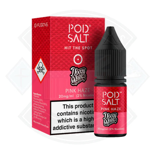 Pod Salt Doozy Vape Pink Haze Fusion Series 20mg 10ml E-Liquid