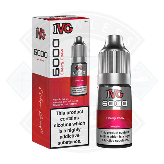 IVG 6000 Bar - Cherry Chew  10ml