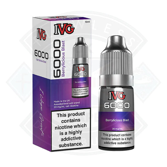 IVG 6000 Bar - Berrylicious Blast 10ml