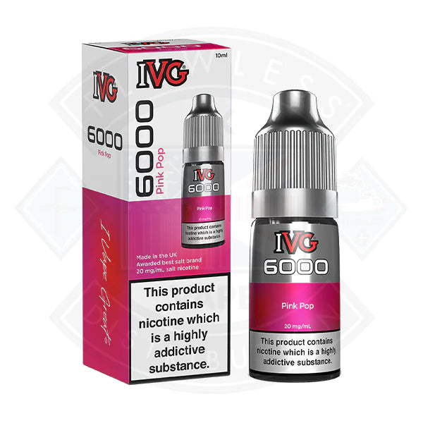 IVG 6000 Bar - Pink Pop  10ml