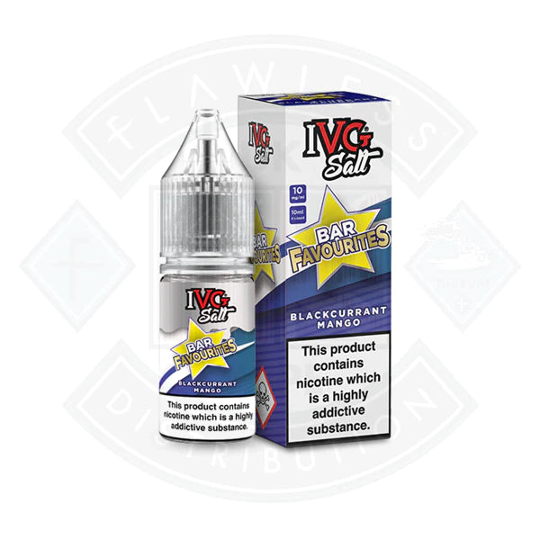 IVG Salt Bar Favourites Blackcurrant Mango 10ml
