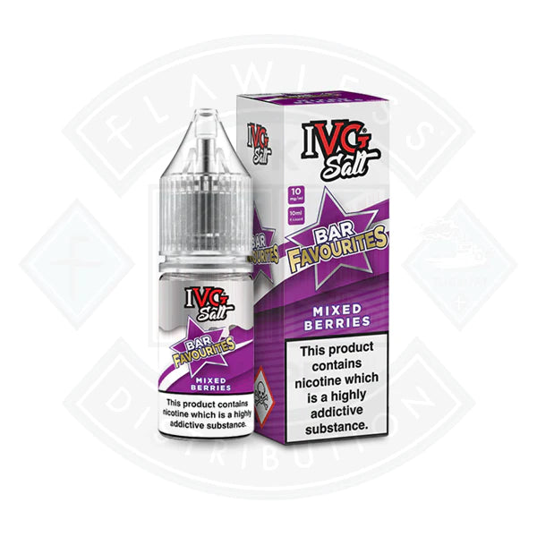 IVG Salt Bar Favourites Mixed Berries 10ml