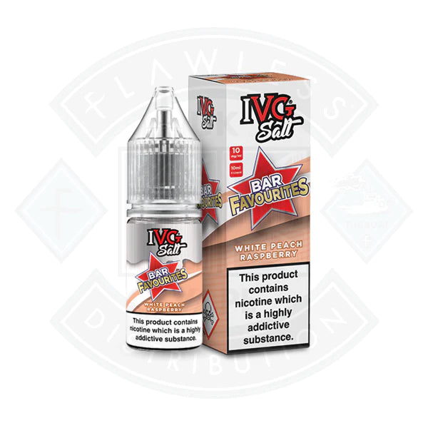 IVG Salt Bar Favourites White Peach Raspberry 10ml