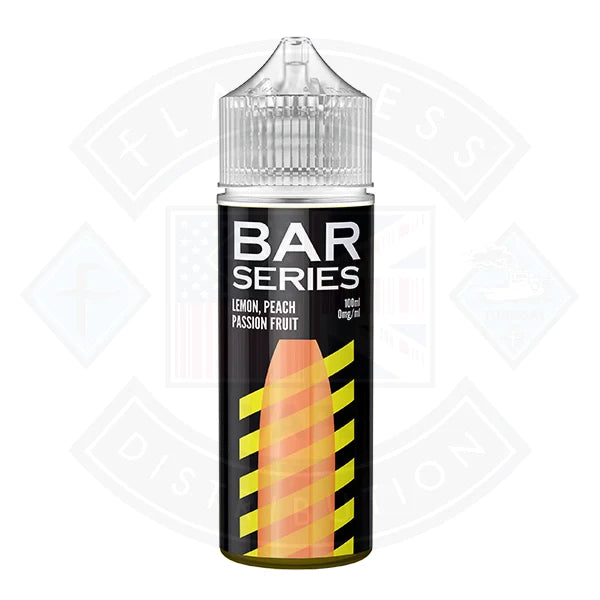 Bar Series -  Lemon Peach and Passionfruit  0mg 100ml Shortfill