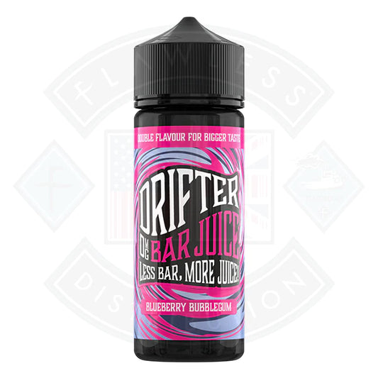 Drifter Bar Juice - Blueberry Bubblegum  0mg 100ml Shortfill