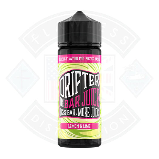 Drifter Bar Juice - Lemon and Lime 0mg 100ml Shortfill