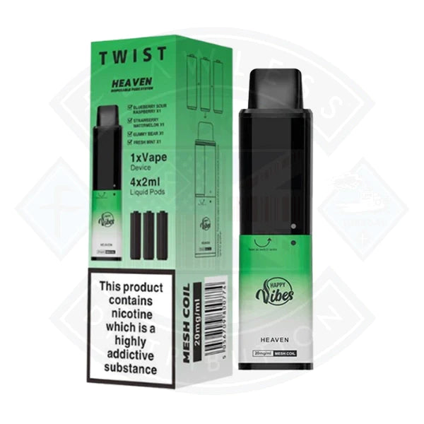 Happy Vibes Twist Disposable Pod System 20mg