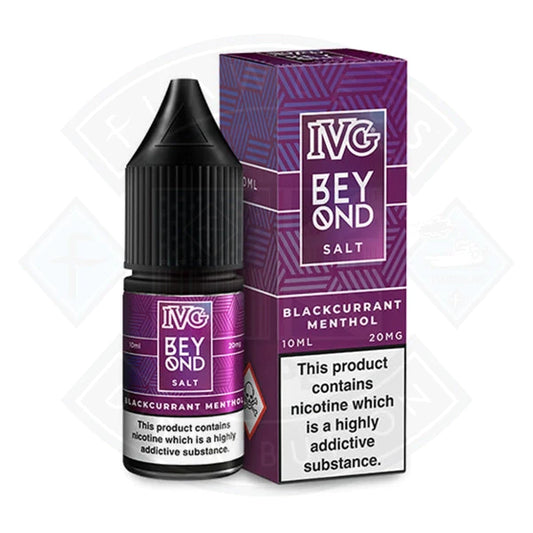 IVG Beyond Nic Salt Blackcurrant Menthol 10ml