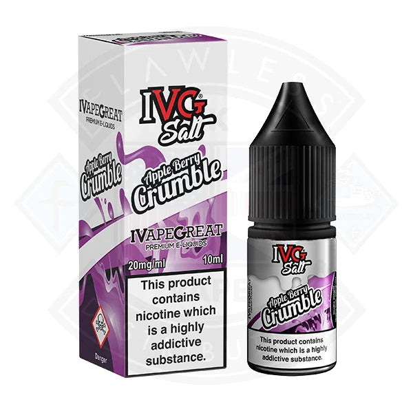 IVG Salt Apple Berry Crumble 10ml