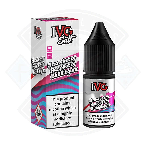 IVG Salt- Strawberry Raspberry Bubblegum 10ml