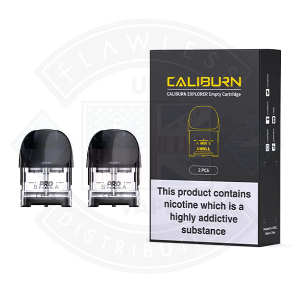 Uwell Caliburn Explorer Empty Cartridge 2pcs