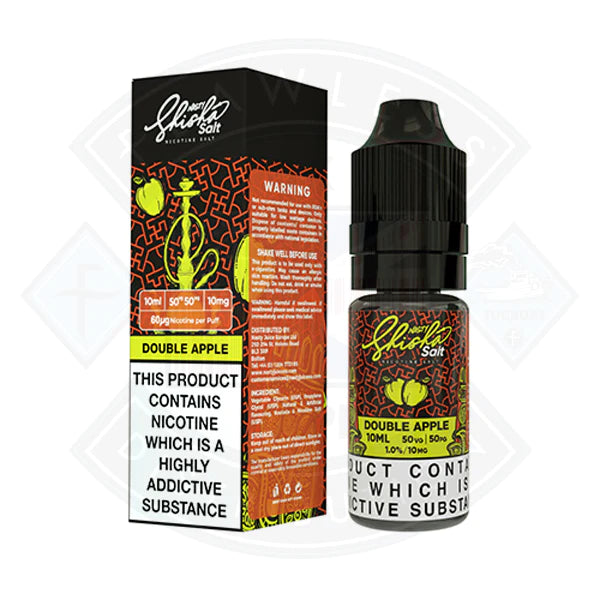 Nasty Juice Nasty Salt Shisha Double Apple 10ml e-liquid