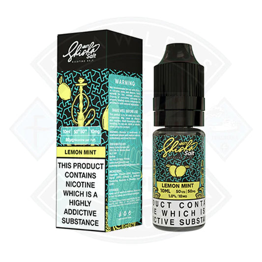 Nasty Juice Nasty Salt Shisha Lemon Mint 10ml e-liquid